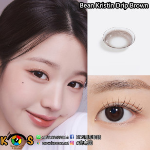 [1Day and 1Month]Hapa Kristin Bean Kristin Drip Brown